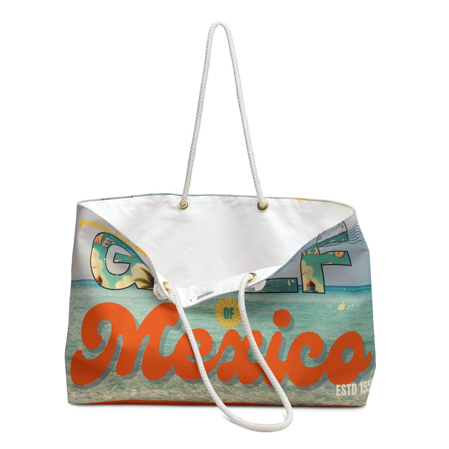 Gulf Of Mexico 1550 Beach Bag